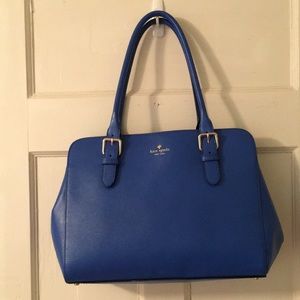 Royal blue purse
